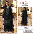 Motifz 5534 Chiffon Embroidered Suit With Khatli Work & Back Worked Pakistani Suits