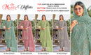 Motifz 5270 Chiffon Suit With Embroidery & Khatli Worked Pakistani Suits