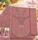 Motifz 5270 Chiffon Suit With Embroidery & Khatli Worked Pakistani Suits