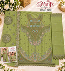 Motifz 5270 Chiffon Suit With Embroidery & Khatli Worked Pakistani Suits