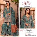 Motifz R 1568 Chiffon Suit With Embroidery & Khatli Worked Readymade Pakistani Suits