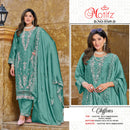 Motifz 5349 Chiffon Suit With Embroidery & Khatli Worked Pakistani Suits