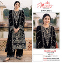 Motifz R 2042 Velvet Suit With Embroidery & Khatli Worked Winter Wear Pakistani Suits