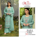 Motifz 5543 Elaf 4 Pure Cambric Cotton Suit With Embroidery Worked Pakistani Suits