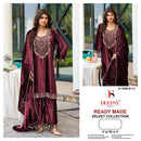 Deepsy Suits D 3599 Pure Ice Velvet Pakistani Suit With Heavy Beads & Jardosi Worked Suits