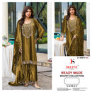 Deepsy Suits D 3599 Pure Ice Velvet Pakistani Suit With Heavy Beads & Jardosi Worked Suits