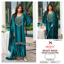 Deepsy Suits D 3599 Pure Ice Velvet Pakistani Suit With Heavy Beads & Jardosi Worked Suits