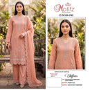 Motifz R 1541 Chiffon Suit With Embroidery & Khatli Worked Pakistani Suits