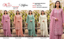 Motifz R 1541 Chiffon Suit With Embroidery & Khatli Worked Pakistani Suits