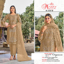 Motifz R 1525 Organza Embroidered Suit With Khatli Worked Pakistani Suits