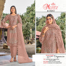 Motifz R 1525 Organza Embroidered Suit With Khatli Worked Pakistani Suits