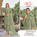 Motifz R 1525 Organza Embroidered Suit With Khatli Worked Pakistani Suits
