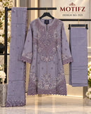 Motifz R 1525 Organza Embroidered Suit With Khatli Worked Pakistani Suits