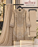 Motifz R 1525 Organza Embroidered Suit With Khatli Worked Pakistani Suits