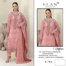 ELAN E 70 Chiffon Heavy Embroidered Suit With Handwork & Cutworked Pakistani Suits