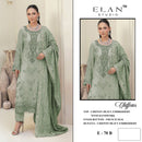 ELAN E 70 Chiffon Heavy Embroidered Suit With Handwork & Cutworked Pakistani Suits