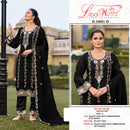 Liba Motifz R10001 9000 Velvet Embroidered Suit With Bits Worked Pakistani Suits
