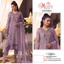 Motifz 5463 Chiffon Embroidery Khatli Work Designer Pakistani Suits