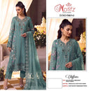 Motifz 5463 Chiffon Embroidery Khatli Work Designer Pakistani Suits