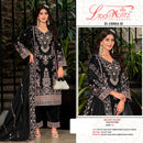 Liba Motifz R 10004 9000 Velvet Embroidered Khatli Work Designer Suits