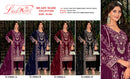 Liba Motifz R 10004 9000 Velvet Embroidered Khatli Work Designer Suits