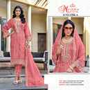 Motifz 5386 Gold Jacquard With Embroidery & Bits Work Suit Collection