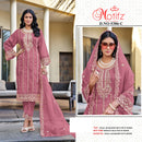 Motifz 5386 Gold Jacquard With Embroidery & Bits Work Suit Collection