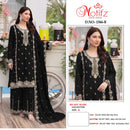 Motifz R 1566 Velvet Embroidery & Bits Work Designer Readymade Suit
