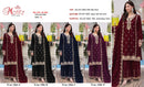 Motifz R 1566 Velvet Embroidery & Bits Work Designer Readymade Suit