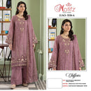 Motifz 5538 Chiffon Embroidered Suit with Premium Khatli Worked Pakistani Suits