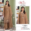 Motifz 5538 Chiffon Embroidered Suit with Premium Khatli Worked Pakistani Suits