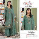 Motifz 5538 Chiffon Embroidered Suit with Premium Khatli Worked Pakistani Suits