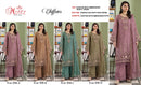 Motifz 5538 Chiffon Embroidered Suit with Premium Khatli Worked Pakistani Suits