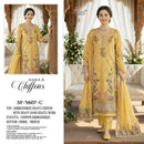 Shree Fabs SF 5607 Heavy Chiffon Suit with Heavy Embroidery Hand Khatli Worked Suits