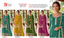 Bilqis B 293 Heavy Chiffon Beads Embroidered Designer Readymade Suit