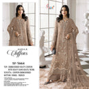 Shree Fabs SF 5664 Heavy Chiffon Suit with Heavy Embroidery & Hand Khatli Work Pakistani Suits