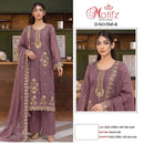 Motifz 5545 Gold Chiffon Embroidered Suit with Premium Bits Worked Pakistani Suits