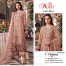 Motifz 5549 Siffon Suit with Embroidery Khatli Work Designer Party Wear Collection