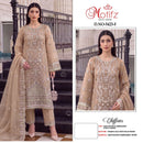 Motifz 5423 Chiffon Suit with Embroidery Khatli Work | Designer Party Wear Collection