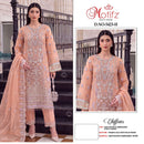 Motifz 5423 Chiffon Suit with Embroidery Khatli Work | Designer Party Wear Collection