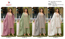 Deepsy Suits 2422 Satin Chiffon With Heavy Beads Work Suit Collection