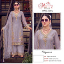 Motifz 5447 Organza With Embroidery & Bits Work Pakistani Suit Collection