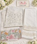 Motifz 5418 Maria B Pure Cambric Cotton With Embroidery Worked Pakistani Suits