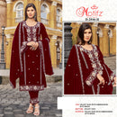 Motifz 2046 9000 Velvet Pakistani Suit for Women with Embroidery Bits Work Molisha Fashion Hub