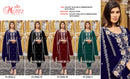 Motifz 2046 9000 Velvet Pakistani Suit for Women with Embroidery Bits Work Molisha Fashion Hub