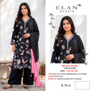 Elan E 72 Gajji Silk Heavy Embroidery Work Suit Premium Designer Collection