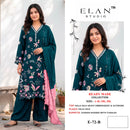 Elan E 72 Gajji Silk Heavy Embroidery Work Suit Premium Designer Collection