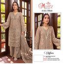Motifz 5558 Chiffon Suit With Embroidery Khatli Work | Premium Suit Collection