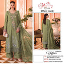 Motifz 5560 Chiffon Suit With Embroidery Khatli Work & Back Work Pakistani Suits