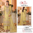 Motifz 5561 Chiffon Suit With Embroidery Khatli Work & Back Work Pakistani Suits